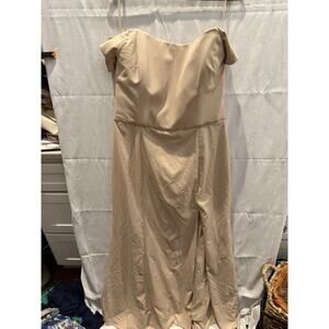 Amsale Strapless Dress